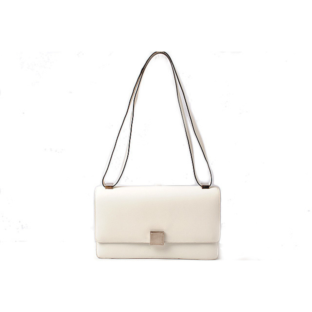 Celine Evening Bag Shoulder Off-white Bag Calfskin 2way